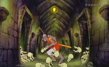 Dragon's Lair Trilogy screen shot game playing